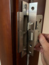 虎顿（HOTUN）卧室门锁室内通用型房门木门锁具免改孔可调节门把手KTS02-M145 实拍图