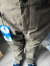 伯希和（Pelliot）山壳|加绒冲锋裤子男女户外登山裤防水徒步工装裤115402010棕L 实拍图