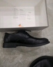 红蜻蜓真皮秋冬男士高级感正装皮鞋德比鞋婚鞋内增高鞋 WTA7376 黑色41 实拍图