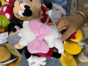 迪士尼（Disney）经典米奇米妮毛绒玩偶玩具大号公仔抱枕儿童生日送女生情侣礼物 米奇红色中号+米妮红色中号 实拍图