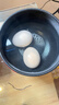 电煮锅电锅小电锅电炒锅电热锅多功能一锅多用宿舍电煮锅电炖锅火锅1-2人蒸煮一体 红色电煮锅（黑色内胆） 1.1L 实拍图