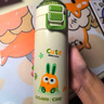 希乐保温杯316不锈钢水杯儿童学生双饮杯便携户外旅行车载杯子400ml 实拍图