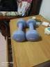Keep 彩色浸塑哑铃 男女家用家庭健身肌肉塑形手臂轻重量紫灰色 3kg*2 实拍图