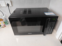 格兰仕（Galanz）家用微波炉烤箱一体机 23升大容量 800瓦速热  智能菜单 杀菌解冻 智能平板式 光波炉Q6(P0) 实拍图
