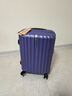 新秀丽（Samsonite）行李箱20英寸拉杆箱时尚竖条纹旅行箱包紫色GU9密码登机箱 实拍图