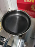 京东京造 平底锅 煎蛋锅牛排蜂窝不粘316不锈钢电磁炉通用28cm可立锅盖 实拍图