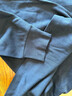 优衣库男装女装柔软圆领T恤/休闲长袖上衣25秋冬新款479783 69 藏青色 L /175/100A 实拍图