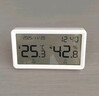 得力（deli）【超级爆款】室内温湿度计表LCD电子精准温湿度计婴儿房室内办公用品儿童老人白色 实拍图