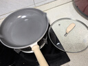 苏泊尔（SUPOR）煎锅平底锅陶瓷覆层0氟不粘锅家用时尚轻巧锅身易清洗磁炉通用 【店长推荐】陶瓷不粘 28cm 实拍图