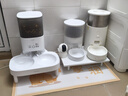 霍曼（Homerun）宠物智能自动喂食器猫粮狗粮定时猫咪自动投食机不锈钢双碗增高版 实拍图