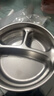 COOKSS儿童餐盘不锈钢分格婴儿餐具辅食碗宝宝吸盘注水保温碗带叉勺粉色 实拍图