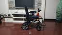 BURIRY电动轮椅老人全自动轻便可折叠旅行老年人专用智能代步车E100L/Y 静音无刷款丨6AH锂电+手机操控 实拍图