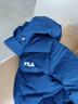 FILA 斐乐官方情侣羽绒服2025年冬时尚休闲连帽上衣男女同款保暖外套 实拍图