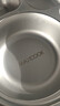 美厨（MAXCOOK）316L不锈钢饭盒分格餐盘 微波炉饭盒学生饭盒 5格不带盖MCFT9040 实拍图