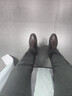 海澜之家HLA皮鞋男士商务休闲秋冬德比正装鞋子男H135/H171 棕色42 实拍图