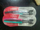 高露洁（Colgate）适齿炭男士中硬毛牙刷2支 含炭去渍护龈成人牙刷舌苔刷软毛 实拍图
