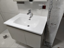 九牧（JOMOO）浴室柜 陶瓷一体盆抗菌洗脸盆柜组合冷灰80cm A2741-14LD-5 实拍图