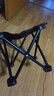 爆品椅子板凳小椅子户外钓椅马扎钓鱼便捷多功能超轻四角凳子马扎 户外小马扎-枫叶蓝色(活动) 实拍图
