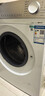 西门子（SIEMENS）小晶钻超氧版 10kg滚筒洗衣机全自动家用 超氧AI空气洗 隐形触控 瓷感旋钮 WG54H1E00W 国家补贴 实拍图