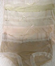 帕兰朵聚乳酸抗菌无痕内裤女士10A抑菌桑蚕丝性感蝴蝶结M(88-117斤) 实拍图