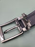 七匹狼皮带男士真牛皮裤腰带针扣简约百搭生日礼物送男友老公送爸爸 实拍图
