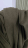 优衣库女装罗纹亨利领T恤/长袖修身短款内搭打底25新款479591 56 橄榄色 XL /165/92A 实拍图