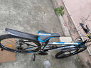金武端自行车成人山地车公路赛车单车骑行变速超轻越野中学生初中青少年 顶配版-辐条轮-黑蓝色 27.5寸21速 实拍图