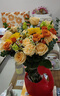 艾斯维娜鲜花速递向日葵混搭花束生日礼物全国同城配送 向日葵香槟韩式花束 实拍图