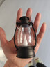 【露营灯】创意复古手提小夜灯网红迷你氛围小马灯桌面摆拍油灯 复古手提小夜灯【黑色1个】 实拍图