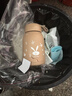 【京东物流送货上门】萌萌兔卡通水杯女牛奶玻璃杯创意便携杯子 咖色萌萌兔 330ml 1只 实拍图