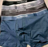 猫人男士内裤男10A抗菌防螨纯棉透气平角裤潮流腰带四角短裤头4条XL 实拍图