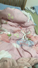 罗莱儿童 黄小豆 A类中间层30%大豆纤维被 加厚冬被 5.4斤150*215白色 实拍图