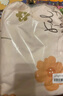 洁丽雅（Grace）四件套 加厚小清新ins风床上用品双人 初夏-桔 被套200*230cm 实拍图