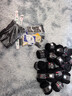 三利上海三利羊绒线中粗线正品100%纯山羊绒毛线手工编织毛衣围巾diy 10-黑色（买一送一） 100%山羊绒 实拍图