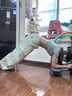 匹克（PEAK）四轮健腹轮自动回弹肘撑跪垫带辅助卷腹肌轮收腹瘦肚健身器材家用 实拍图