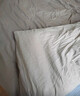 艾薇110g亲肤三件套单人宿舍3件套被罩被套床单枕套0.9/1.2米床 深灰 实拍图