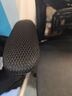 星奇堡 电脑椅家用学习升降椅子书桌椅办公人体工学电竞椅写字舒适7久坐 【海绵款】黑框黑网+头枕 实拍图