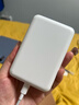 固质优品【国家3C认证丨官装正品】苹果磁吸充电宝Magsafe移动电源20W快充超薄迷你小巧便携无线外接电池 【旗舰版】新国标3C认证丨全系通用 可上飞机丨原版1:1丨苹果白 实拍图