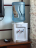 美的（Midea）饮水机家用上置式桶装水小型台式桌面宿舍饮水机办公室温热两用迷你饮水器MYR720T 【全国联保】 制热型 实拍图