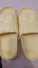 踩屎感拖鞋女夏天外穿家用防滑情侣厚底夏季凉拖男浴室内家居洗澡 黄色-花瓣 39-40 鞋码40-41建议39-40脚 实拍图