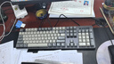 达尔优（dareu）EK810无线机械键盘 笔记本电脑办公商务键盘 2.4G蓝牙三模连接 全尺寸104键 深空灰红轴 实拍图