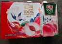 汇源 无添加纯果汁健康营养饮料 100%桃汁1L*6盒节日囤货整箱中秋礼盒 实拍图