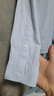 优衣库女装全棉衬衫/长袖衬衣薄外套通勤长绒棉新款479078 00 白色 M 实拍图