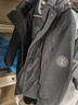雪中飞鹅绒羽绒服男士短款脱卸帽加厚保暖休闲商务秋冬外套男装185 实拍图