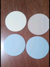 古私（Gusi）杯垫隔热垫有机硅胶垫茶杯子垫桌垫西餐垫蓝色/黄色4片装直径12cm 实拍图