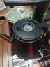 一号茶【首单立减】茶具茶桌防烫烧水壶全自动上水泡茶壶茶几嵌入式抽水壶家用烧水套装一体整套 1L 黑色-双层防烫全自动-20*37cm 实拍图