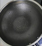 炊大皇 炒锅 304不锈钢炒菜锅煎锅 平底不粘炒锅32cm 可立可视盖不挑灶 实拍图