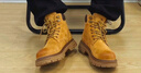 Dickies男士马丁靴高帮时尚男靴工装靴情侣靴男 土黄 41-男款 实拍图