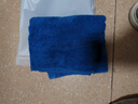 洁丽雅（Grace）5A纯棉毛巾抑菌全棉不易掉毛吸水柔软洗脸面巾【3条装】兰+驼+棕 实拍图