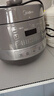 美的（Midea）0涂层精钢厚釜电压力锅5L双胆全自动智能预约家用煲汤煮饭电饭煲C5856G高压锅4-6人 实拍图